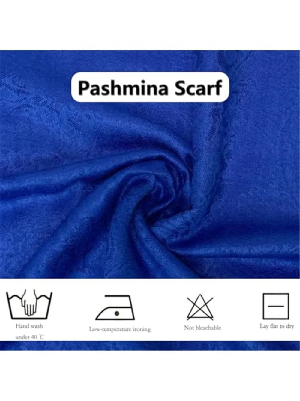 Women's Pashmina Shawls and Wraps w/Fringe Two Tone Vintage Scarf